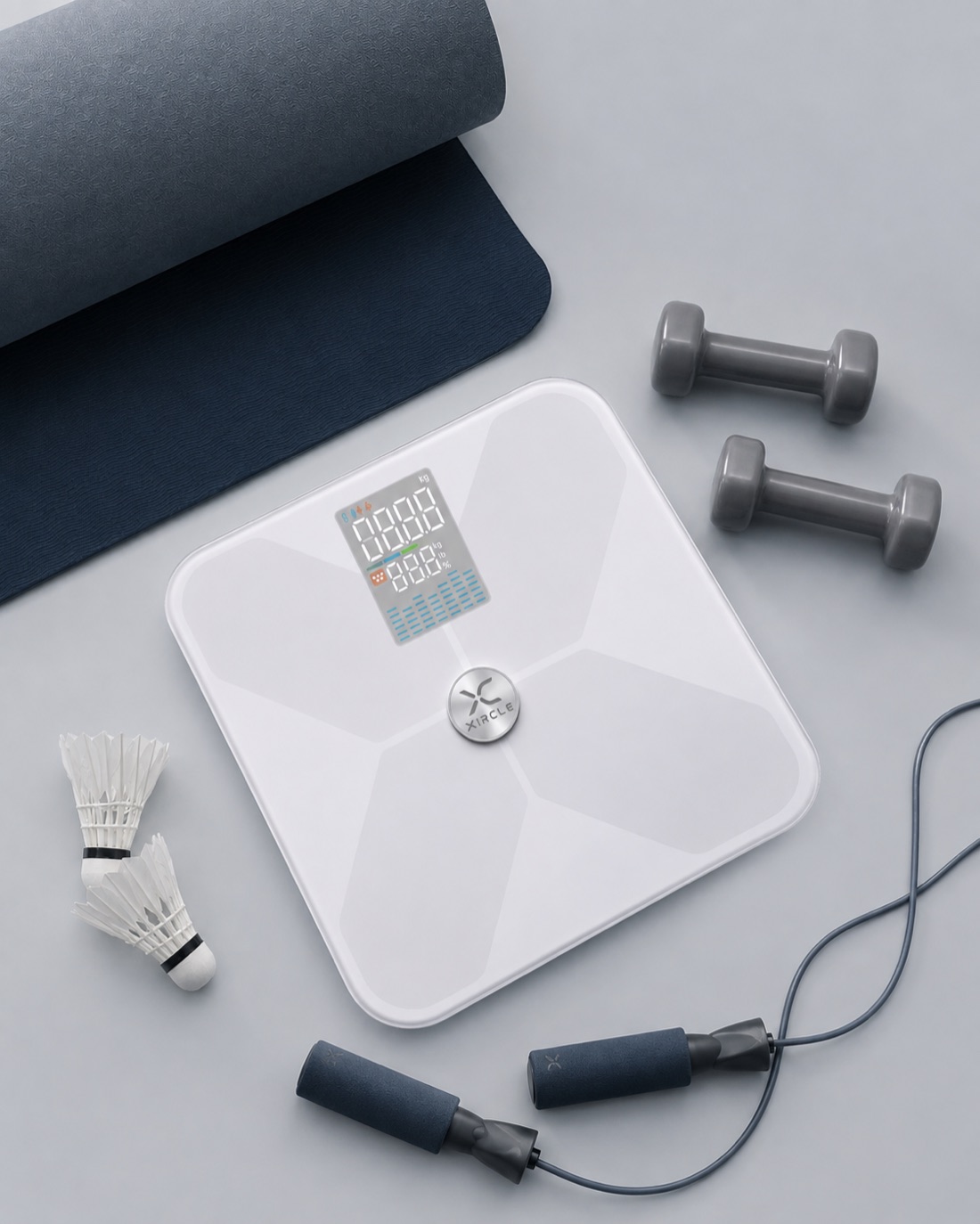 XIRCLE Scale เครื่องชั่งวัดองค์ประกอบร่างกาย